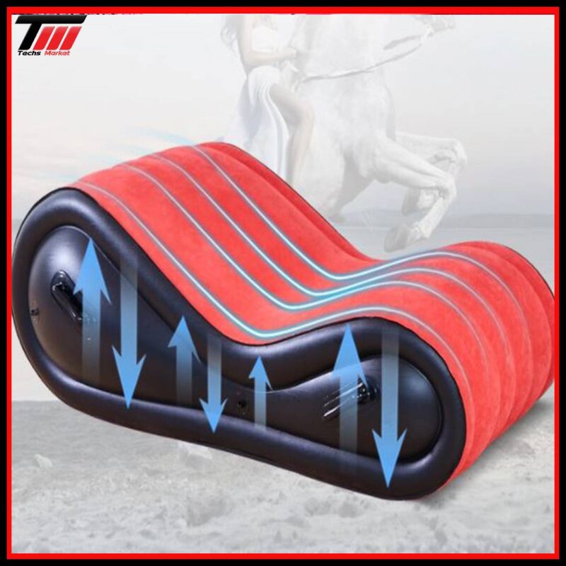 Inflatable Sofa Bed With Electric air pump – سرير الرومانسية القابل للطي Sofa Inflatable bed - سرير الرومانسية صوفا Smart Techs, Better Living