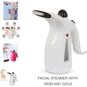 FACIAL STEAMER WITH IRON 4 IN 1- اوتي بخار 4 في 1 LESS 10 KD Smart Techs, Better Living