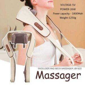 NECK MASSAGER – جهاز مساج للكتف والرقبة LESS 10 KD Smart Techs, Better Living