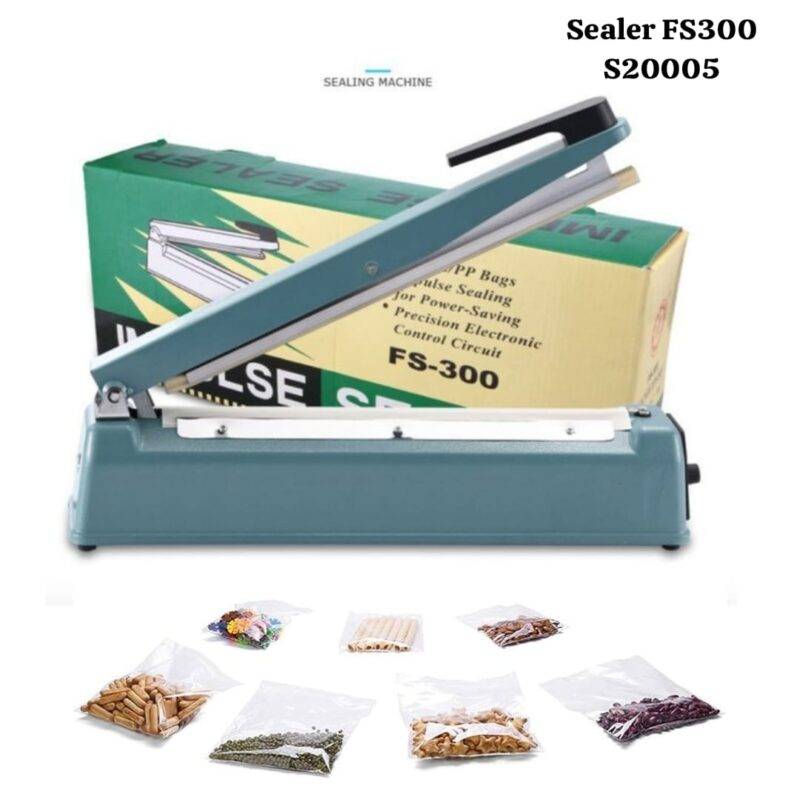 SEALER FS300 – آلة قفل الاكياس البلاستيكية LESS 10 KD Smart Techs, Better Living