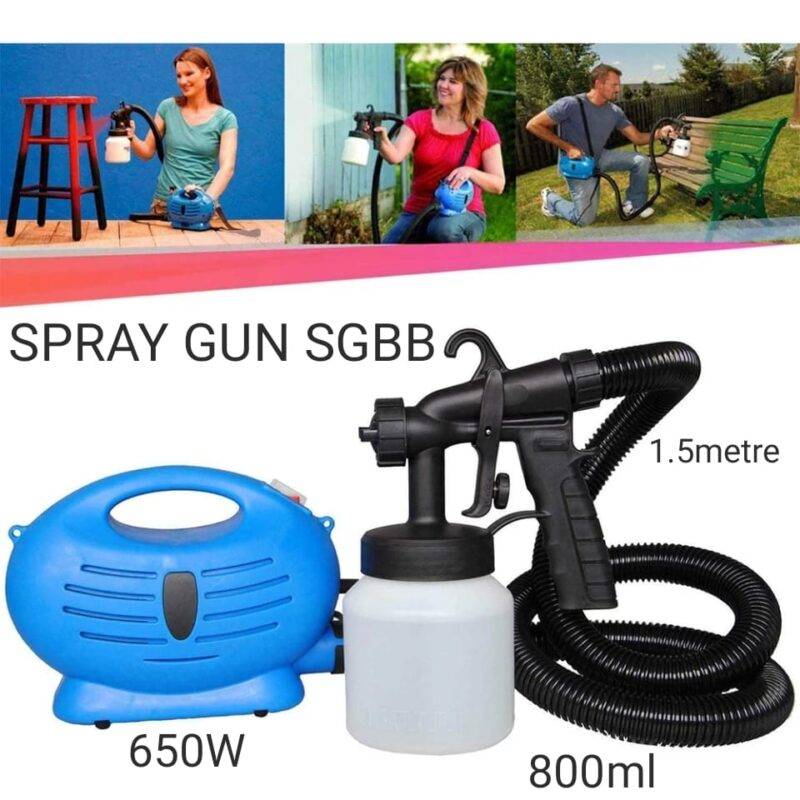 SPRAY GUN SGBB – مسدس دهانات بقوة 650 واط LESS 10 KD Smart Techs, Better Living