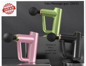 YOKO MASSAGE GUN Z8291 – مسدس مساج للجسم LESS 10 KD Smart Techs, Better Living