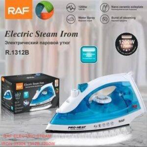 1200W ELECTRIC STEAM IRON – اوتي بخار بقوة 1200 واط LESS 10 KD الاضاءة والادوات الكهربائية منتجات للمنزل Smart Techs, Better Living