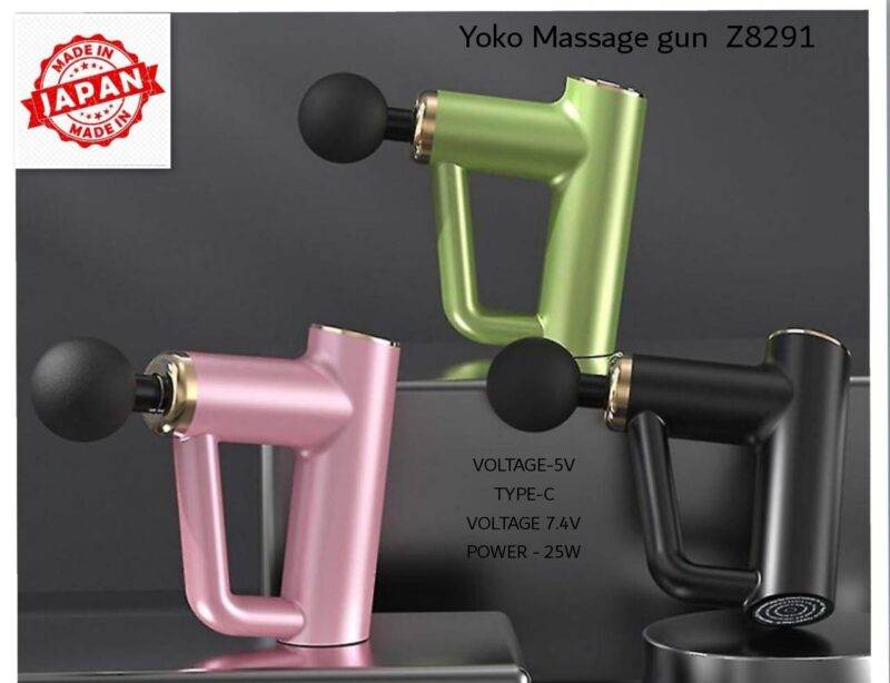YOKO MINI MASSAGE GUN Z8291 – مسدس التدليك يوكو LESS 10 KD New Arrival الاضاءة والادوات الكهربائية التقنية الحديثة منتجات للمنزل Smart Techs, Better Living