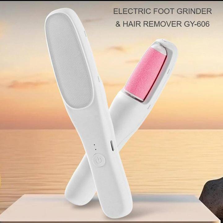 2-in-1 Electric Foot Callus Hair Remover – جهاز نعومة وإزالة شعر القدمين الكهربائي 2 في 1 LESS 10 KD 2-in-1 Electric Foot Callus Hair Remover – جهاز نعومة وإزالة شعر القدمين الكهربائي 2 في 1 LESS 10 KD New Arrival SALE Smart Techs, Better Living
