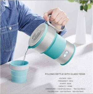 220V Portable Electric Silicone Kettle – غلاية كهربائية محمولة من السيليكون 220 فولت LESS 10 KD New Arrival SALE Smart Techs, Better Living
