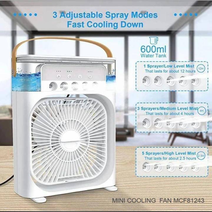 3-in-1 Portable Fan Air Conditioner – مروحة ومكيف هواء محمول 3 في 1 LESS 10 KD 3-in-1 Portable Fan Air Conditioner – مروحة ومكيف هواء محمول 3 في 1 LESS 10 KD New Arrival SALE Smart Techs, Better Living