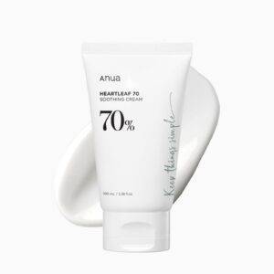 ANUA HEARTLEAF 70 SOOTHING CREAM 70% – كريم أنوا هارتليف 70% مهدئ LESS 10 KD New Arrival SALE Smart Techs, Better Living