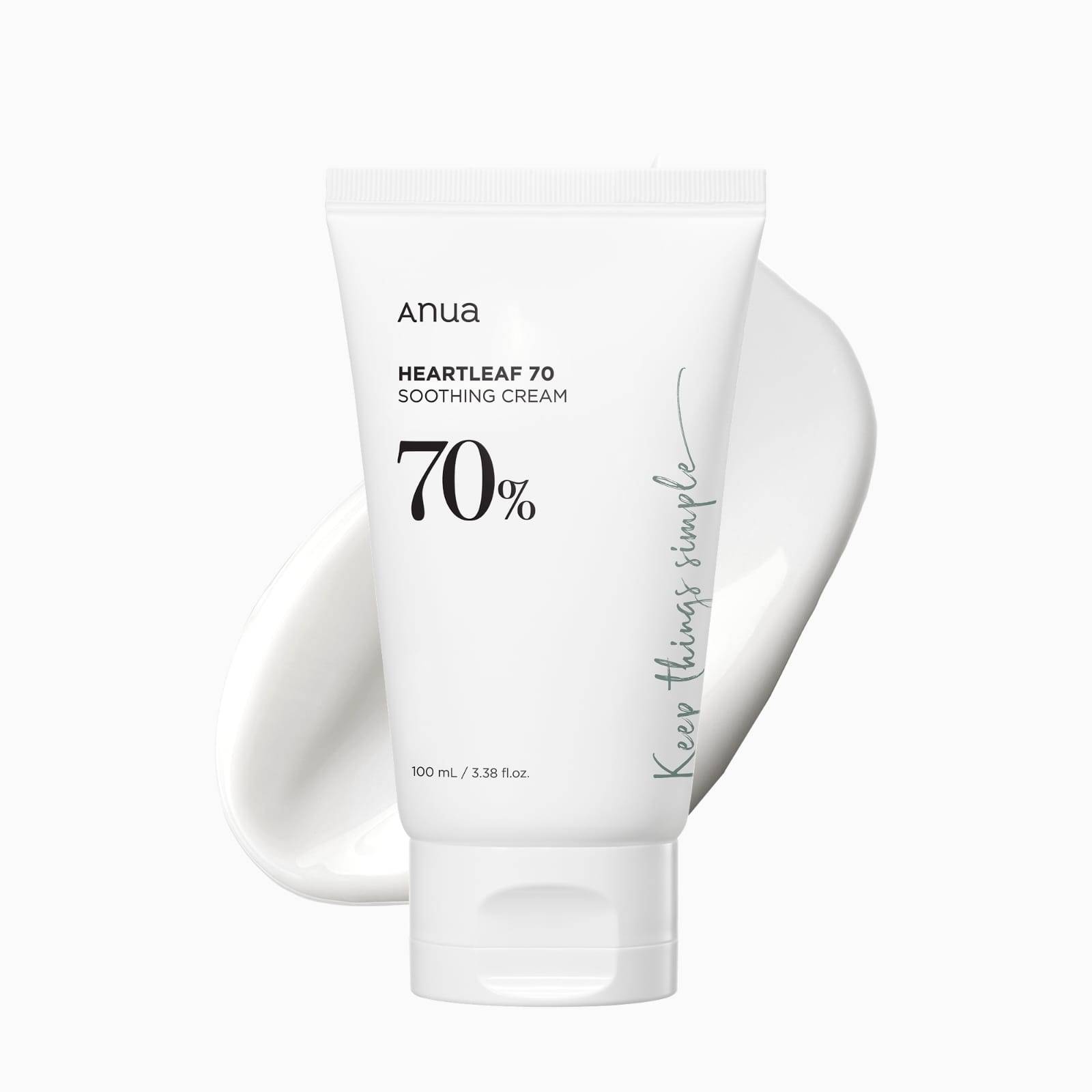 ANUA HEARTLEAF 70 SOOTHING CREAM 70% – كريم أنوا هارتليف 70% مهدئ LESS 10 KD ANUA HEARTLEAF 70 SOOTHING CREAM 70% – كريم أنوا هارتليف 70% مهدئ LESS 10 KD New Arrival SALE Smart Techs, Better Living
