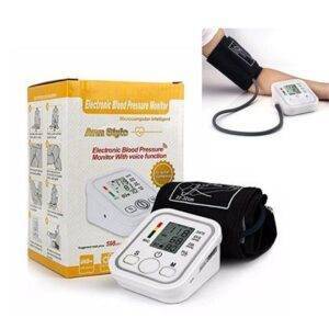 ELECTRONIC BLOOD PREASURE MONITOR WITH VOICE FUNCTION – جهاز إلكتروني لمراقبة ضغط الدم مزود بوظيفة التحكم الصوتي LESS 10 KD New Arrival SALE Smart Techs, Better Living
