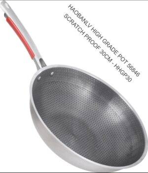 HAOBANLV HIGH GRADE POT SCRATCH PROOF 30 CM – قدر هاوبان عالي الجودة مقاوم للخدش 30 سم LESS 10 KD New Arrival SALE Smart Techs, Better Living