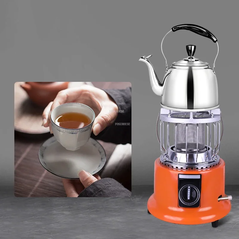 MIRALUX GAS Portable Chimeneas Bonfire – موقد نار محمول ميرالوكس يعمل بالغاز LESS 10 KD Nordic Portable Chimeneas Outdoor Bonfire Party Camping Tent Stove Heater Home Heating Barbecue Stove Winter Balcony Grill Stove LESS 10 KD Smart Techs, Better Living