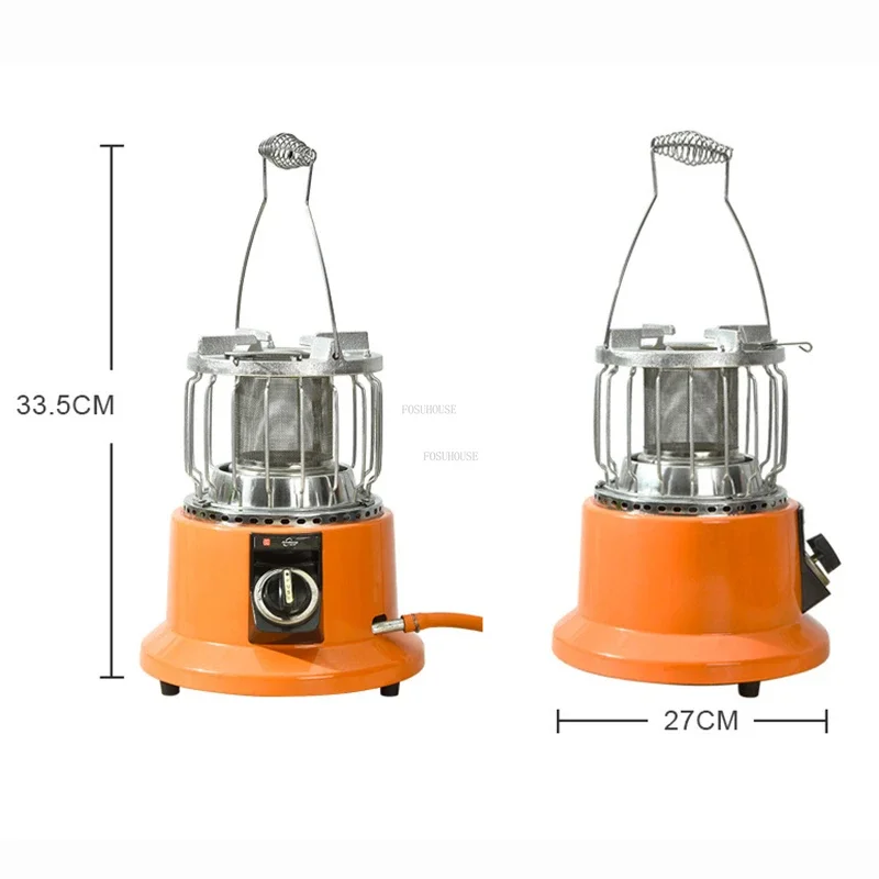 MIRALUX GAS Portable Chimeneas Bonfire – موقد نار محمول ميرالوكس يعمل بالغاز LESS 10 KD Nordic Portable Chimeneas Outdoor Bonfire Party Camping Tent Stove Heater Home Heating Barbecue Stove Winter Balcony Grill Stove LESS 10 KD Smart Techs, Better Living