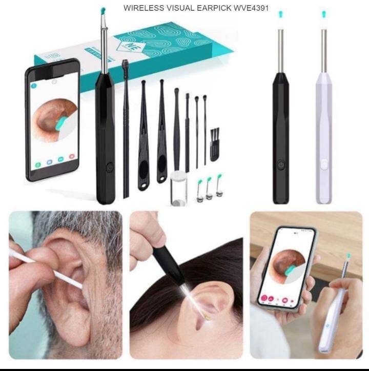 Portable Otoscope Camera Ear Wax Remover – كاميرا منظار الأذن المحمولة لإزالة شمع الأذن LESS 10 KD Portable Otoscope Camera Ear Wax Remover – كاميرا منظار الأذن المحمولة لإزالة شمع الأذن LESS 10 KD New Arrival SALE Smart Techs, Better Living