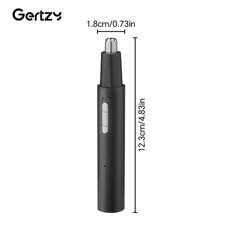 PROMOZER 2-in-1 nose hair trimmer set – مجموعة تشذيب شعر الأنف 2 في 1 LESS 10 KD Professional 3-in-1 nose hair trimmer set, suitable for nose, ears, eyebrows, and facial hair LESS 10 KD Smart Techs, Better Living