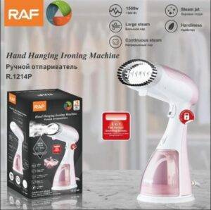 RAF 1500W Portable Steamer For Clothes 330ml – مكواة بخار محمولة للملابس بقوة 1500 واط وسعة 330 مل LESS 10 KD New Arrival SALE Smart Techs, Better Living