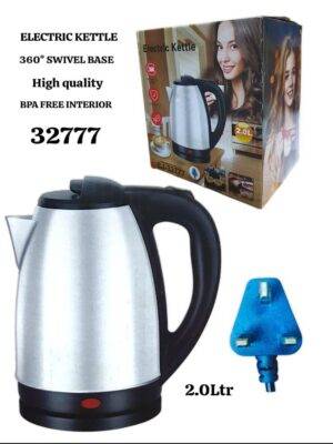 Stainless Steel Electric Kettle 1.8L 220V – غلاية كهربائية من الفولاذ المقاوم للصدأ سعة 1.8 لتر 220 فولت LESS 10 KD New Arrival SALE Smart Techs, Better Living