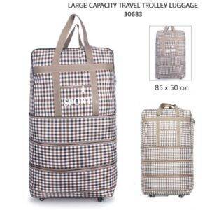 Waterproof Foldable Bag Luggage – حقيبة سفر قابلة للطي ومقاومة للماء LESS 10 KD New Arrival SALE Smart Techs, Better Living