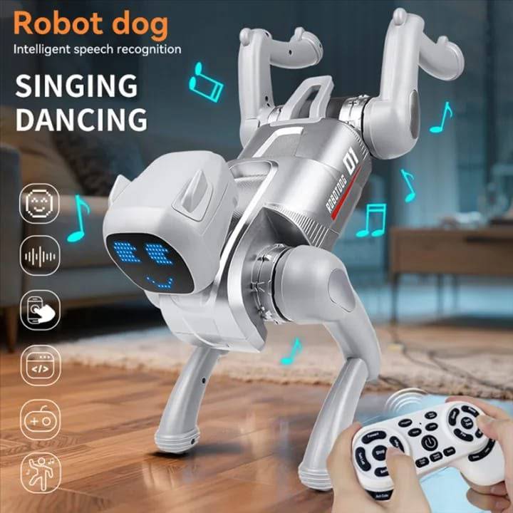 AI Smart Robotic Dog (App Version) – كلب روبوتي ذكي يعمل بالذكاء الاصطناعي New Arrival AI Smart Robotic Dog (App Version) – كلب روبوتي ذكي يعمل بالذكاء الاصطناعي New Arrival SALE منتجات الاطفال Smart Techs, Better Living