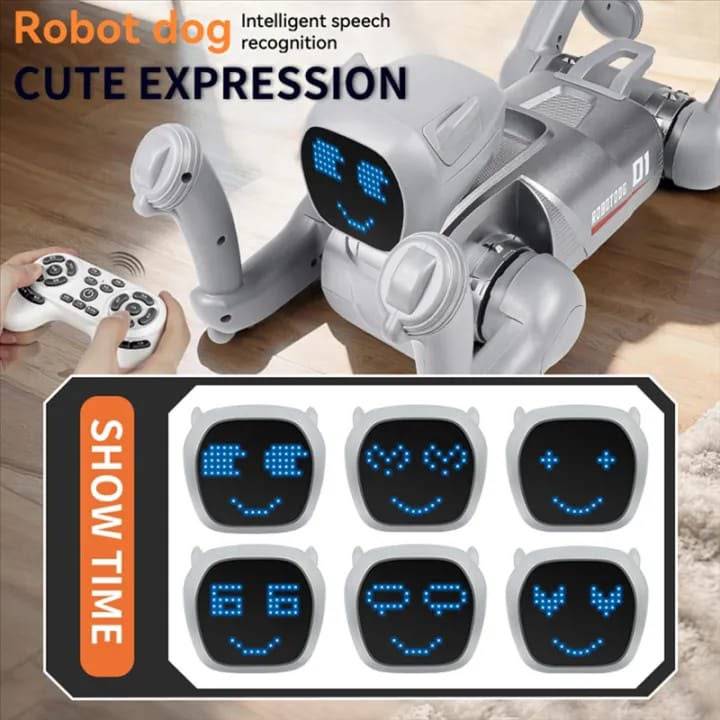 AI Smart Robotic Dog (App Version) – كلب روبوتي ذكي يعمل بالذكاء الاصطناعي New Arrival AI Smart Robotic Dog (App Version) – كلب روبوتي ذكي يعمل بالذكاء الاصطناعي New Arrival SALE منتجات الاطفال Smart Techs, Better Living
