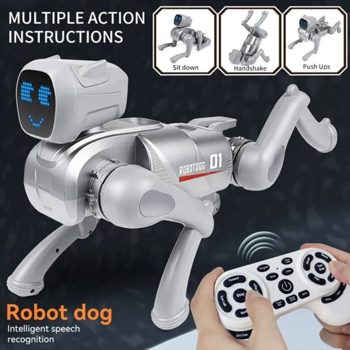 AI Smart Robotic Dog (App Version) – كلب روبوتي ذكي يعمل بالذكاء الاصطناعي New Arrival AI Smart Robotic Dog (App Version) – كلب روبوتي ذكي يعمل بالذكاء الاصطناعي New Arrival SALE منتجات الاطفال Smart Techs, Better Living