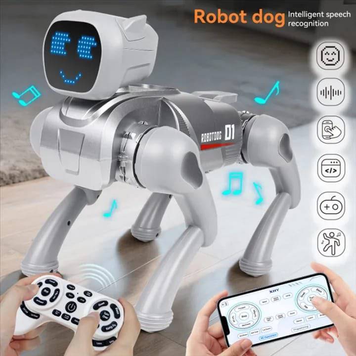 AI Smart Robotic Dog (App Version) – كلب روبوتي ذكي يعمل بالذكاء الاصطناعي New Arrival AI Smart Robotic Dog (App Version) – كلب روبوتي ذكي يعمل بالذكاء الاصطناعي New Arrival SALE منتجات الاطفال Smart Techs, Better Living