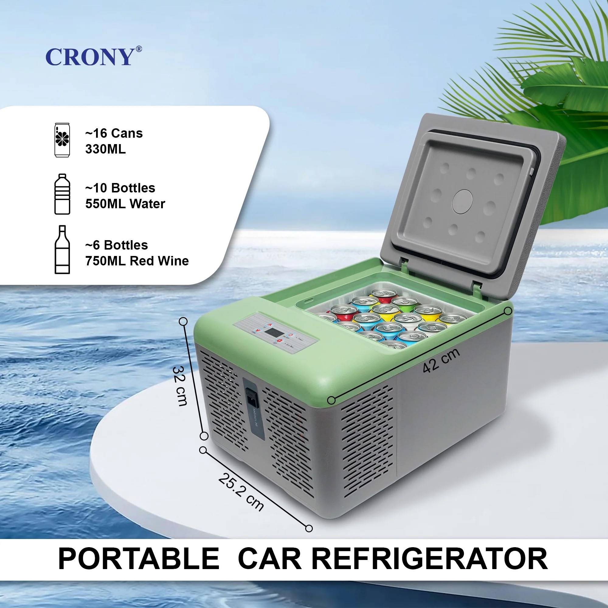 CRONY Car Refrigerator 9L-C9 compressor – كمبروسيور ثلاجة السيارة كروني 9 لتر L-C9 New Arrival CRONY Car Refrigerator 9L-C9 compressor – كمبروسيور ثلاجة السيارة كروني 9 لتر L-C9 New Arrival SALE السيارة وملحقاتها ثلاجات السيارة Smart Techs, Better Living