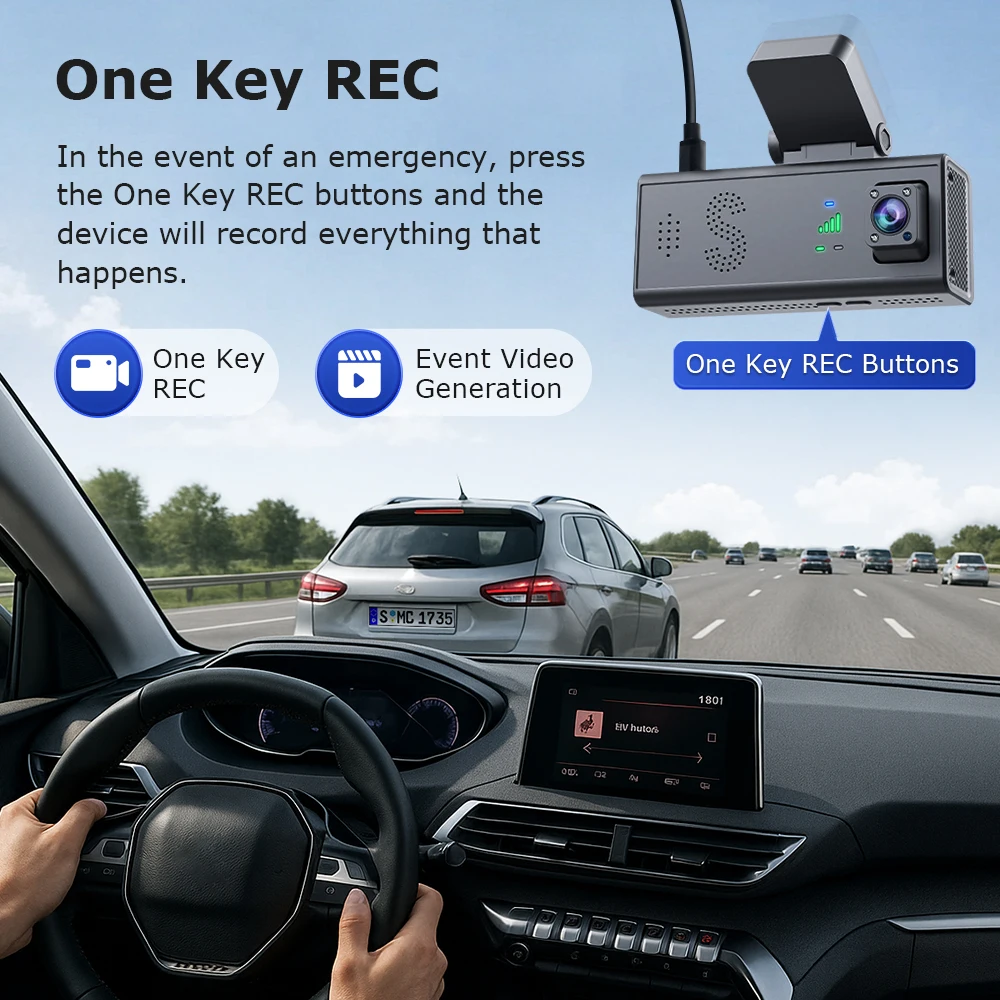 CC09 4G Dashcam DUAL LENS CAR GUARD CAMERA 24/7 RECORDING – كاميرا CC09 4G للسيارة، كاميرا مراقبة ثنائية العدسة، تسجيل على مدار الساعة SALE SHIWOJIA Dash Cam Dual Lens 4K UHD Recording Dual Lens Vehicle Car Camera DVR Night Vision Video Recorder with GPS 24H Parking SALE اجهزة وشاشات العرض المرئي السيارة وملحقاتها Smart Techs, Better Living