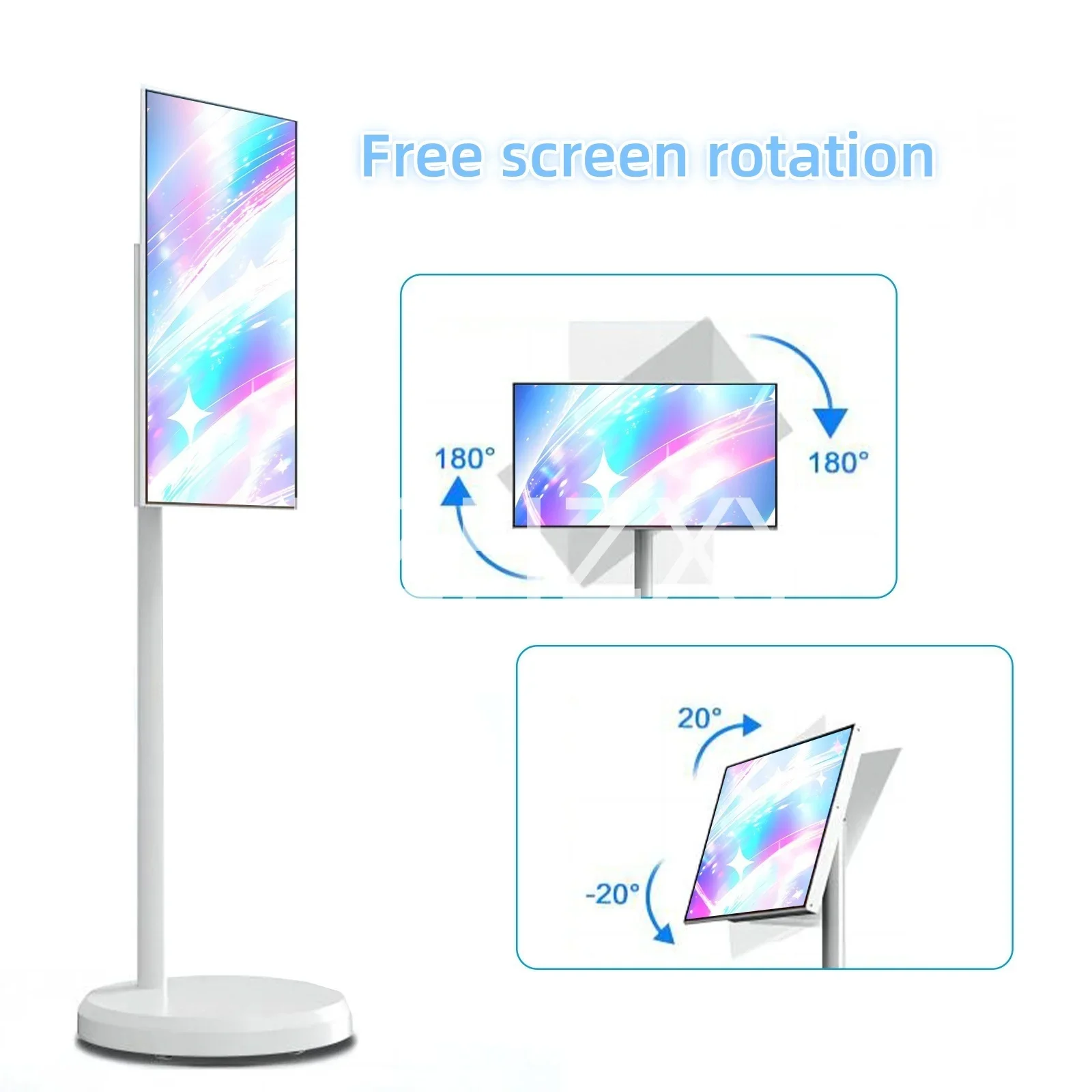 The mobile home entertainment screen integrated advertising hine is 21.5-inch t Stands t Accessories & Parts The mobile home entertainment screen integrated advertising hine is 21.5-inch t Stands t Accessories & Parts