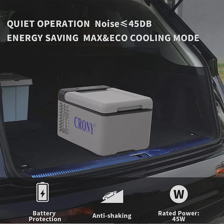 CRONY Car Refrigerator 9L-C9 compressor – كمبروسيور ثلاجة السيارة كروني 9 لتر L-C9 New Arrival CRONY Car Refrigerator 9L-C9 compressor - كمبروسيور ثلاجة السيارة كروني 9 لتر L-C9 - Image 8