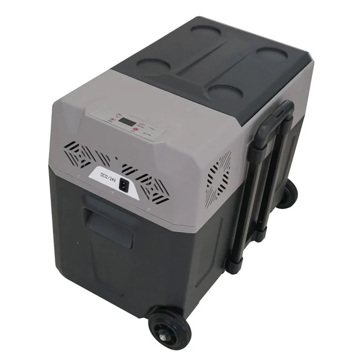 CRONY Car Refrigerator 50L ECX50 Lithium Battary Truck Portable Freezer Cooler AC/DC Compressor Fridge – ثلاجة سيارة كروني 50 لتر ECX 50، بطارية ليثيوم، ثلاجة تجميد محمولة للشاحنات، تعمل كمبرويسور تيار متردد/مستمر SALE CRONY Car Refrigerator 50L ECX50 Lithium Battary Truck Portable Freezer Cooler AC/DC Compressor Fridge - ثلاجة سيارة كروني 50 لتر ECX 50، بطارية ليثيوم، ثلاجة تجميد محمولة للشاحنات، تعمل كمبرويسور تيار متردد/مستمر - Image 3