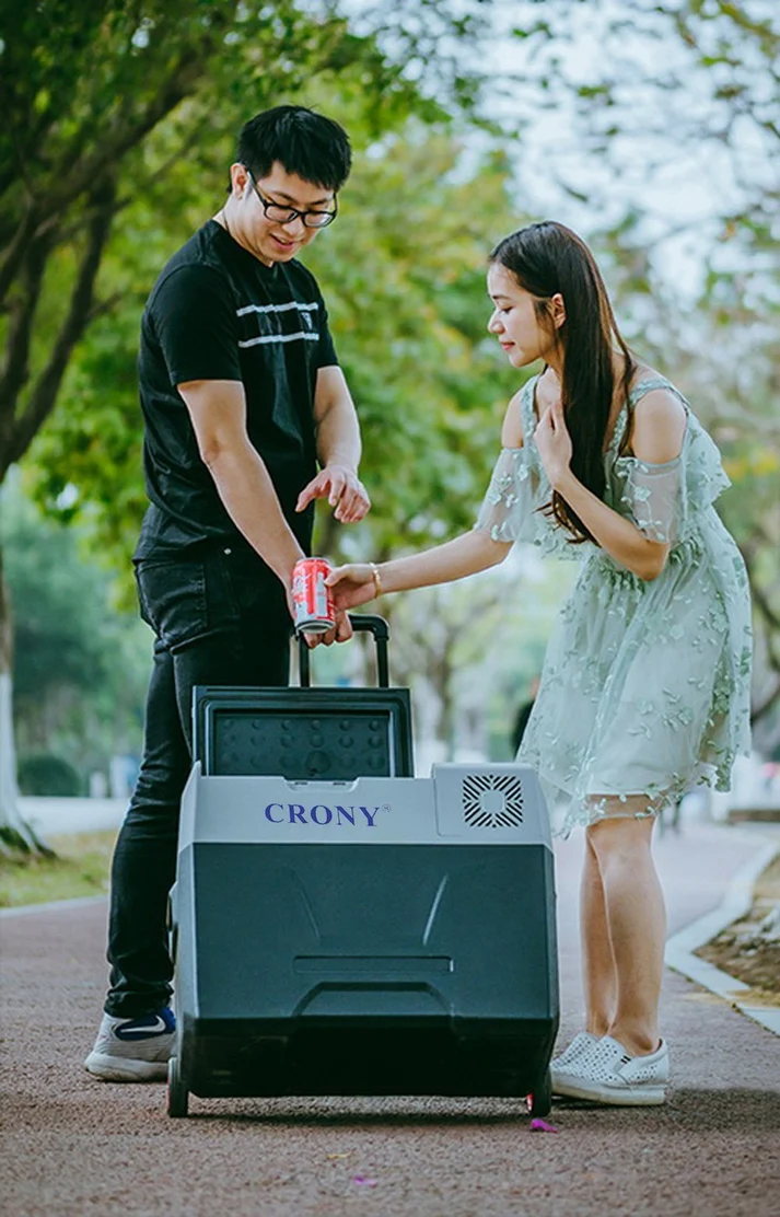 CRONY Car Refrigerator 50L ECX50 Lithium Battary Truck Portable Freezer Cooler AC/DC Compressor Fridge – ثلاجة سيارة كروني 50 لتر ECX 50، بطارية ليثيوم، ثلاجة تجميد محمولة للشاحنات، تعمل كمبرويسور تيار متردد/مستمر SALE CRONY Car Refrigerator 50L ECX50 Lithium Battary Truck Portable Freezer Cooler AC/DC Compressor Fridge - ثلاجة سيارة كروني 50 لتر ECX 50، بطارية ليثيوم، ثلاجة تجميد محمولة للشاحنات، تعمل كمبرويسور تيار متردد/مستمر - Image 12