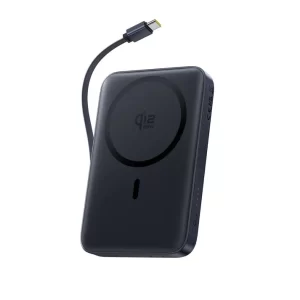 Baseus PicoGo AM61 Qi2.2 Magnetic Power Bank with Detachable Cable 10000mAh 45W - Cosmic Black -