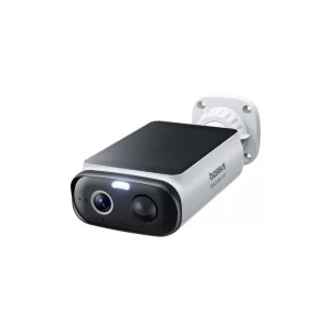 Baseus Security S1 Lite Outdoor Camera 2K - White - بيسوس كاميرا خارجية بدقة S1 Lite 2K - أبيض