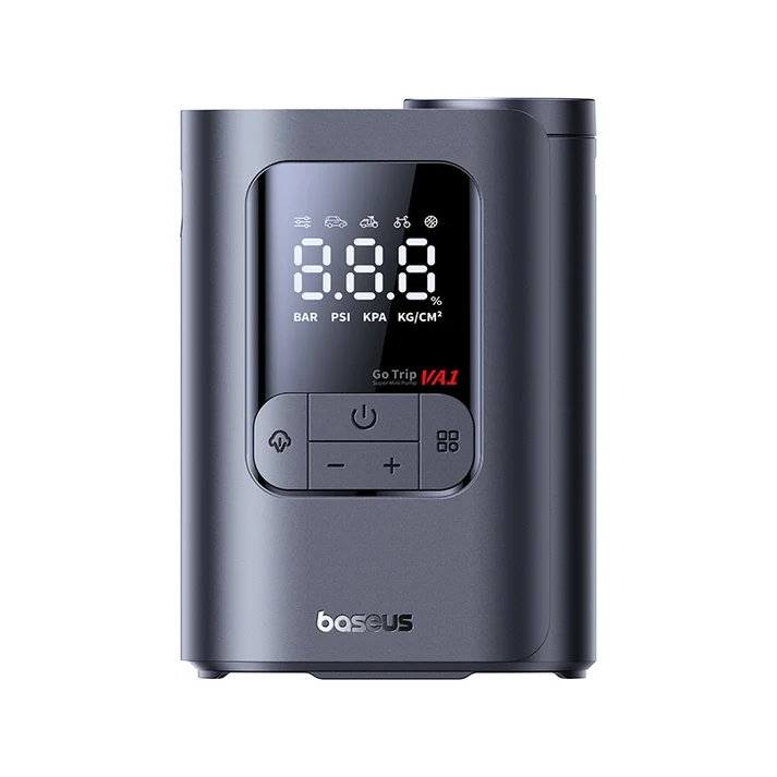 Baseus GoTrip VA1 Super Mini Wired Inflator 22-Cylinder – Cosmic Black – بيسوس منفاخ إطارات سلكي صغير للغاية GoTrip VA1، سعة ٢٢ إطارات – أسود BASEUS Baseus GoTrip VA1 Super Mini Wired Inflator 22-Cylinder - Cosmic Black - بيسوس منفاخ إطارات سلكي صغير للغاية GoTrip VA1، سعة ٢٢ إطارات - أسود - Image 8