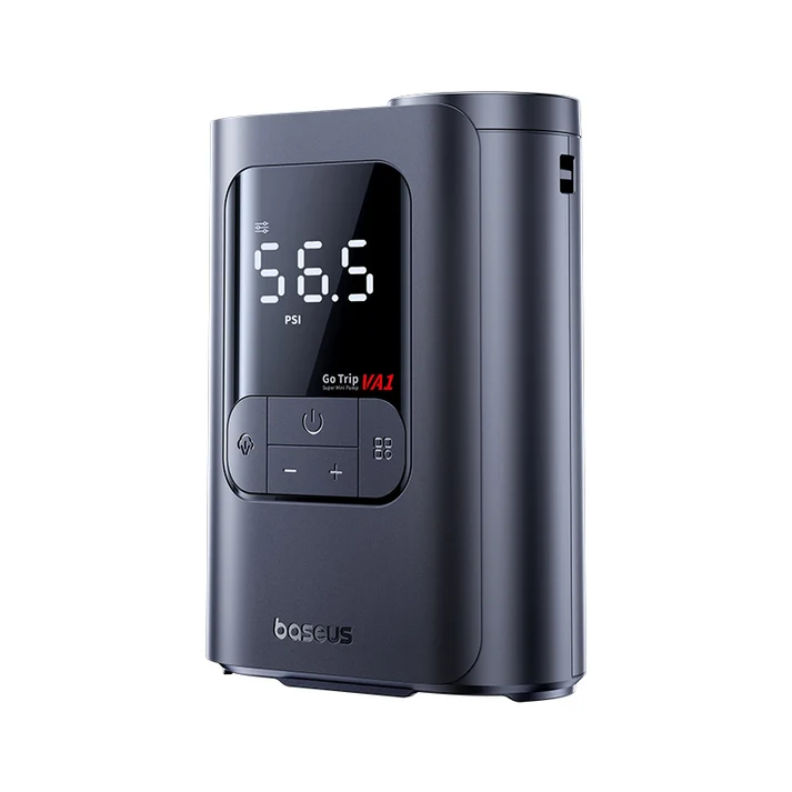Baseus GoTrip VA1 Super Mini Wired Inflator 22-Cylinder – Cosmic Black – بيسوس منفاخ إطارات سلكي صغير للغاية GoTrip VA1، سعة ٢٢ إطارات – أسود BASEUS Baseus GoTrip VA1 Super Mini Wired Inflator 22-Cylinder - Cosmic Black - بيسوس منفاخ إطارات سلكي صغير للغاية GoTrip VA1، سعة ٢٢ إطارات - أسود - Image 9