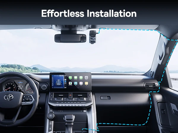 Baseus PrimeTrip VD1 Pro Dash Cam 4K Super Capacity - Cosmic Black - بيسوس كاميرا السيارة بدقة 4كي فائقة السعة PrimeTrip VD1 Pro - أسود - Image 9