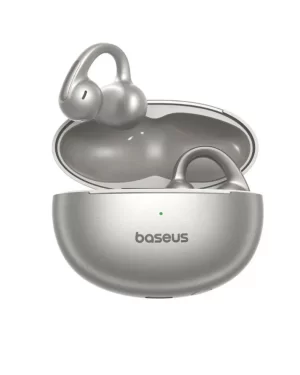 Baseus Bowie MC1 Pro Open-Ear True Wireless Earbuds – Titanium – بيسوس سماعات أذن لاسلكية Bowie MC1 Pro – تيتانيوم BASEUS Baseus Bowie MC1 Pro Open-Ear True Wireless Earbuds – Titanium - بيسوس سماعات أذن لاسلكية Bowie MC1 Pro – تيتانيوم