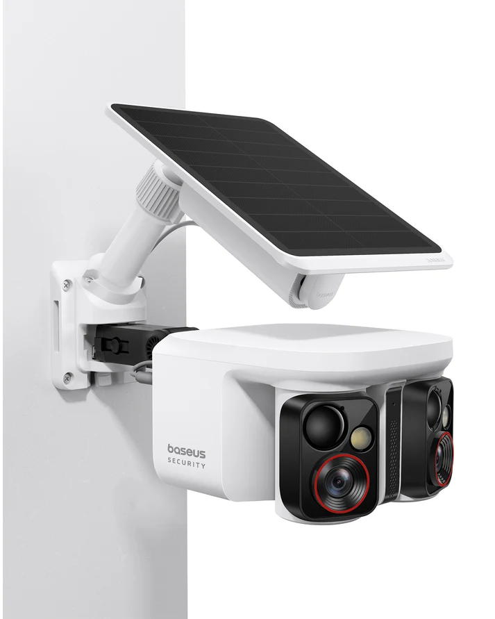 Baseus Security X1 Pro Outdoor Dual Camera 3K – White – بيسوس كاميرا خارجية مزدوجة بدقة X1 Pro 4K – أبيض BASEUS Baseus Security X1 Pro Outdoor Dual Camera 3K - White - بيسوس كاميرا خارجية مزدوجة بدقة X1 Pro 4K - أبيض - Image 2