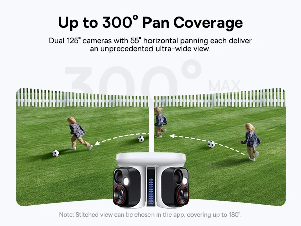 Baseus Security X1 Pro Outdoor Dual Camera 3K – White – بيسوس كاميرا خارجية مزدوجة بدقة X1 Pro 4K – أبيض BASEUS Baseus Security X1 Pro Outdoor Dual Camera 3K - White - بيسوس كاميرا خارجية مزدوجة بدقة X1 Pro 4K - أبيض - Image 3