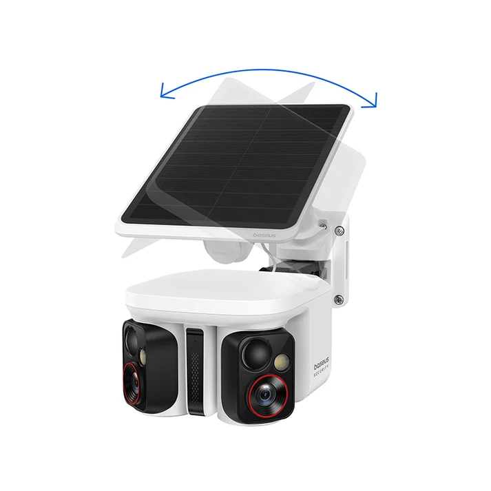 Baseus Security X1 Pro Outdoor Dual Camera 3K – White – بيسوس كاميرا خارجية مزدوجة بدقة X1 Pro 4K – أبيض BASEUS Baseus Security X1 Pro Outdoor Dual Camera 3K - White - بيسوس كاميرا خارجية مزدوجة بدقة X1 Pro 4K - أبيض
